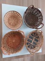 LOT  RIETEN MANDEN, Huis en Inrichting, Ophalen of Verzenden, Gebruikt