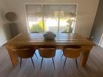 Desinger tafel met 6 leren stoelen meer info ziebeschrijving, Ophalen
