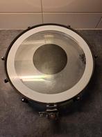 Pancake 14 inch snaredrum met Pearl strainer voor drumstel, Muziek en Instrumenten, Ophalen of Verzenden, Gebruikt