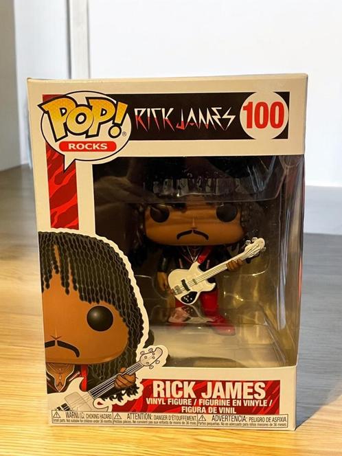 Nieuw POP Rocks 100 Rick James-figuur uit de doos, Verzamelen, Beelden en Beeldjes, Nieuw, Mens, Ophalen of Verzenden