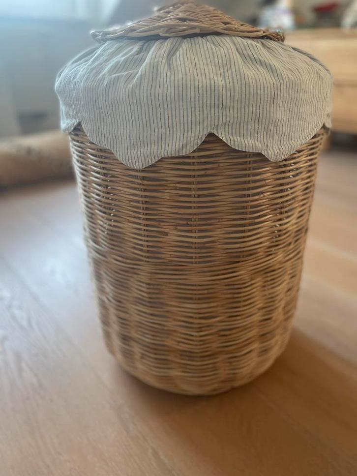 Panier à linge sale en osier pour enfants, Kinderen en Baby's, Kinderkamer | Inrichting en Decoratie, Gebruikt, Ophalen