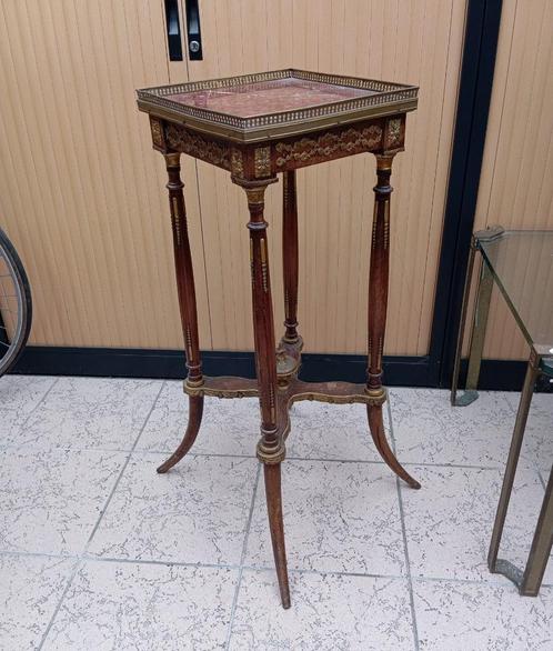bloemenstaander NAPOLEON III brons tafel beeld, Antiek en Kunst, Antiek | Brons en Koper, Brons, Ophalen