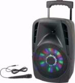 Mobiele Speaker 8 inch 300Watt Party-8led [6100P-BKJ], Enlèvement ou Envoi, Neuf