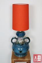 Lampadaire avec base en céramique, Maison & Meubles, Lampes | Lampadaires, Autres matériaux, Vintage, Enlèvement, Utilisé