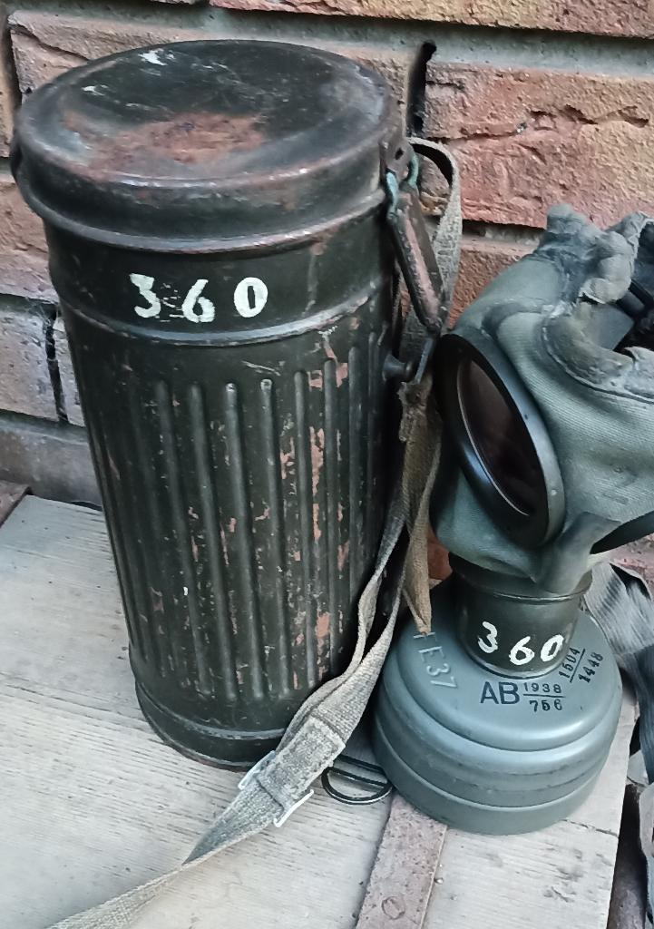 Masque anti gaz Allemand de 1939 ww2, Verzamelen, Militaria | Algemeen, Landmacht, Overige typen, Verzenden
