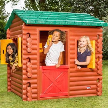 NIEUWE Little Tikes Blokhut / Log Cabin speelhuis beschikbaar voor biedingen