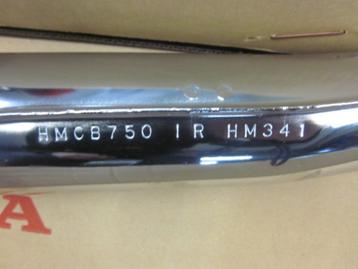 originele Uitaat  CB750 K0-K6 beschikbaar voor biedingen