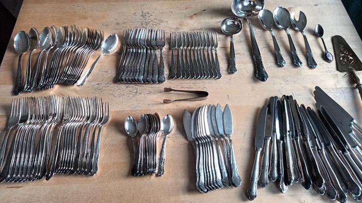 Zilveren bestek, Antiek en Kunst, Antiek | Bestek, Ophalen