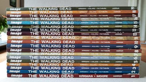 THE WALKING DEAD TP VOL 1 TOT 19 all 1st prints vol 2 SIGNED, Livres, BD | Comics, Comme neuf, Série complète ou Série, Amérique