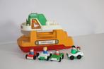 vintage little people veerboot + accessoires * 1979, Gebruikt, Ophalen of Verzenden