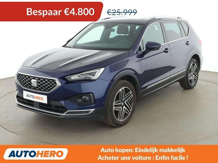 SEAT Tarraco 2.0 TSI Xcellence 4Drive (bj 2020, automaat), Auto's, Seat, Te koop, Tarraco, 4x4, ABS, Achteruitrijcamera, Adaptive Cruise Control