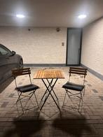 Table de jardin/terrasse, Jardin & Terrasse, Ensembles de jardin, Enlèvement, Utilisé, Bois, Sets de jardin