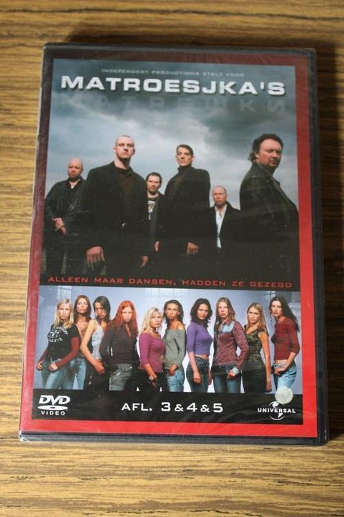 Matroesjka's aflevering 3,4 en 5, Cd's en Dvd's, Dvd's | Nederlandstalig, Nieuw in verpakking, Tv fictie, Drama, Vanaf 12 jaar