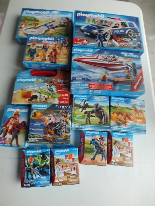 PLAYMOBIL COLLECTIE 13 nieuwe dozen, Kinderen en Baby's, Speelgoed | Playmobil, Nieuw, Complete set, Ophalen of Verzenden