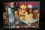 Cyclisme - 3 Livres L'EQUIPE Tour de France spécial 100 ans, Autres types, Utilisé, Enlèvement ou Envoi