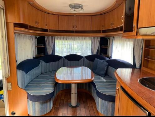 Hobby 540 ufe caravan, Caravans en Kamperen, Caravans, Particulier, Rondzit, Hobby, Frans bed, Douche, Ophalen