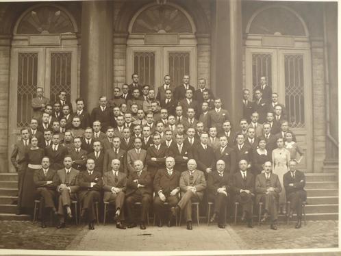 originele grote foto Geneeskunde promotie 1934-35 Leuven KUL, Verzamelen, Foto's en Prenten, Foto, Ophalen of Verzenden