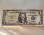 1 dollar silver certificate serie 1935 F 1dollar serie 1957, Postzegels en Munten, Ophalen of Verzenden