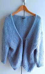 Te koop: Dikke warme, licht blauwe cardigan, L., Taille 42/44 (L), Enlèvement, Porté, "Le MoDe"