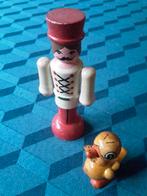 Zeldzame oude houten figuurtjes: soldaat en eendje, Enlèvement ou Envoi, Utilisé