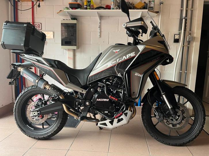 Moto Morinni 650cc en parfait état, Motos, Motos | Marques Autre, Particulier, Enduro, plus de 35 kW, 2 cylindres, Permis Moto A
