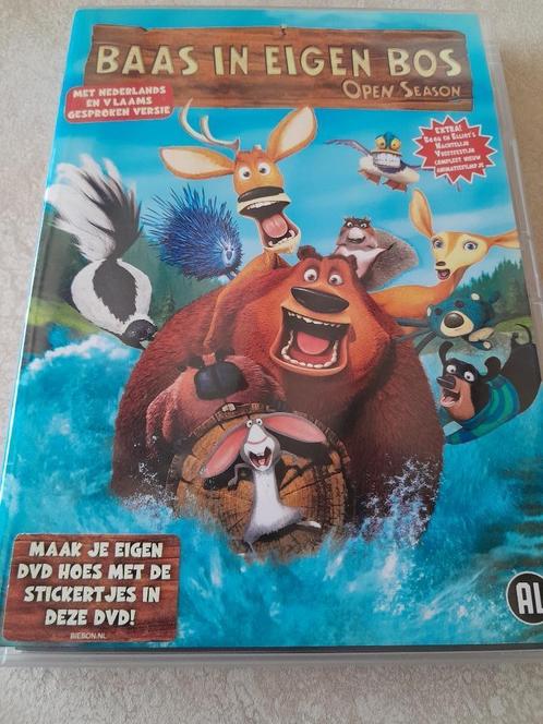 Baas in eigen bos, Cd's en Dvd's, Dvd's | Kinderen en Jeugd, Zo goed als nieuw, Film, Overige genres, Alle leeftijden, Ophalen