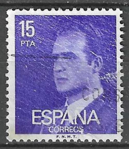 Spanje 1977 - Yvert 2060 - Koning Juan Carlos I - 15 p. (ST), Timbres & Monnaies, Timbres | Europe | Espagne, Affranchi, Envoi
