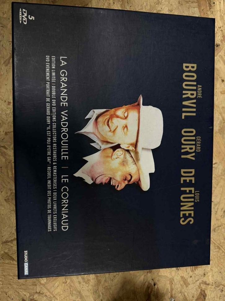 Coffret - La Grande vadrouille - Le Corniaud, Cd's en Dvd's, Dvd's | Komedie, Zo goed als nieuw, Actiekomedie, Boxset, Alle leeftijden