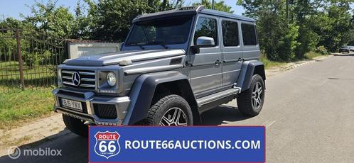 Mercedes G 500 4x4x2 SUV | Route 66 Auctions, Auto's, Mercedes-Benz, Bedrijf, Te koop, G-Klasse, Lederen bekleding, Benzine, Overige carrosserie