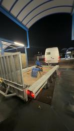 Machinetransporter 3assen, Auto diversen, Aanhangers en Bagagewagens, Ophalen of Verzenden, Zo goed als nieuw