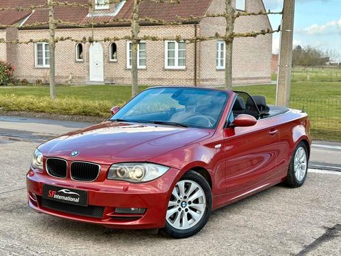BMW 120i Cabrio Leder Cruise Xenon Zetelverw Zo meepakken, Auto's, BMW, Bedrijf, Te koop, 1 Reeks, ABS, Airbags, Airconditioning