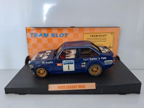 Teamslot Ford Escort MKII Lombard RAC Rallye 1979 Ref 74301, Kinderen en Baby's, Speelgoed | Racebanen, Nieuw, Racebaan, Elektrisch