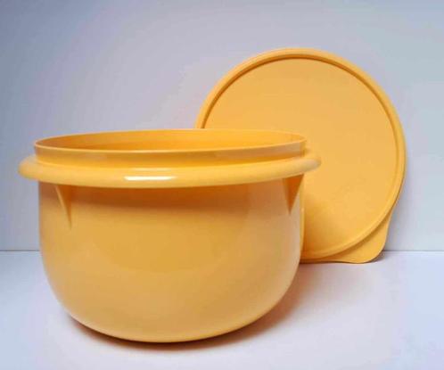 Tupperware « Mixing Bowl » 1,9 Liter - Geel, Huis en Inrichting, Keuken | Tupperware, Nieuw, Bus of Trommel, Geel, Ophalen of Verzenden