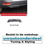 Mat Zwart uitlaat trim Voor Peugeot 3008 4008 5008, Verzenden