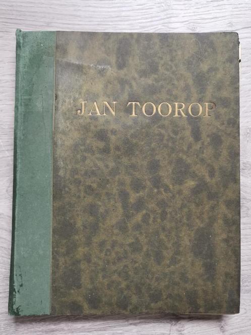Jan Toorop - boek 100 jaar oud, Boeken, Kunst en Cultuur | Beeldend, Gelezen, Schilder- en Tekenkunst, Ophalen of Verzenden