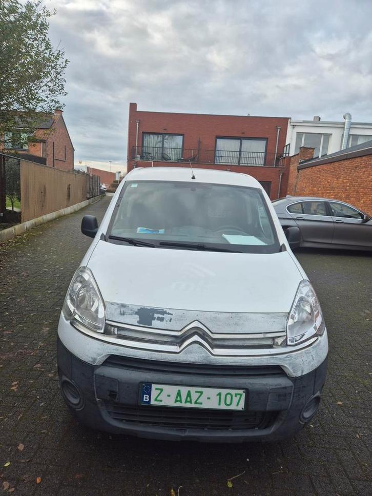 Citroën Berlingo, Autos, Citroën, Entreprise, Berlingo, Diesel, Euro 5, Autre carrosserie, 3 portes, Boîte manuelle, Blanc, Gris