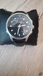 Nautica chronograaf horloge, Ophalen of Verzenden, Zo goed als nieuw, Leer
