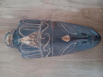 handgemaakt Aziatisch houten masker beschikbaar voor biedingen