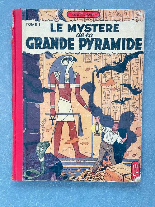 1954 Het mysterie van de Grote Piramide Black & Mortimer, Boeken, Stripverhalen, Gelezen, Ophalen of Verzenden