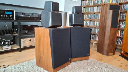 Enceintes KEF 105.4, Audio, Tv en Foto, Luidsprekerboxen, Gebruikt, Front, Rear of Stereo speakers, 120 watt of meer, Overige merken