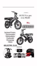 Fatbike Ouxi V20 Pro 3.0 2025! Laatste Upgrade!, Fietsen en Brommers, Fietsen | Driewielers, Ophalen of Verzenden, Nieuw
