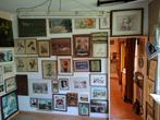 Meer dan 250 schilderijen, foto's, borduurwerken, prenten..., Antiek en Kunst, Ophalen