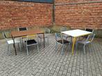 2 tafels en 8 stoelen Atelier J&J, Ophalen, Zo goed als nieuw