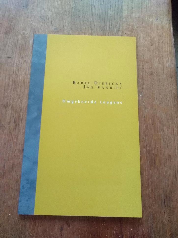 OMGEKEERDDE LEUGENS /  K. Dierickx en J. Van Riet, Livres, Art & Culture | Arts plastiques, Neuf, Enlèvement ou Envoi