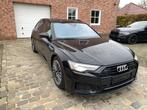 Audi A6 quattro sport 367 PK HYBRIDE, LUCHTVERING, Auto's, Automaat, Leder en Stof, Zwart, Bedrijf