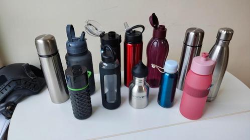 10 Gourdes / bouteilles, Sport en Fitness, Drinkbussen, Zo goed als nieuw, Ophalen of Verzenden