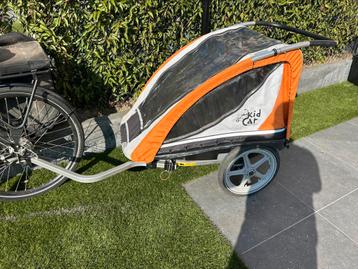 Fietskar Kidcar Comfort - 2 kids, Ophalen, Gebruikt, Opvouwbaar, Kinderkar