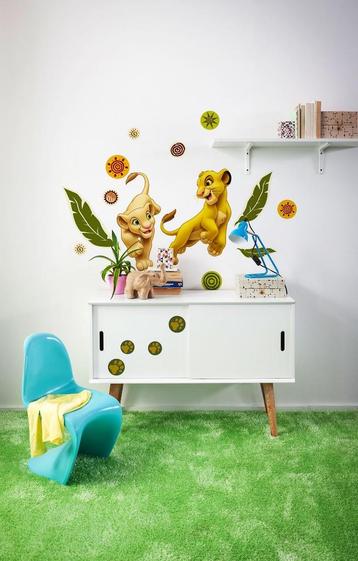 Lion King Muurstickers 50x70 cm - Simba en Nala beschikbaar voor biedingen