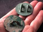 Bodemvondst ROMEINS brons MILITAIRE beslagstukken compleet, Enlèvement ou Envoi