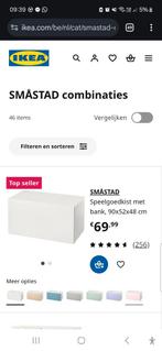 2 x smastad ikea speelgoedkist, Kinderen en Baby's, Kinderkamer | Commodes en Kasten, Ophalen